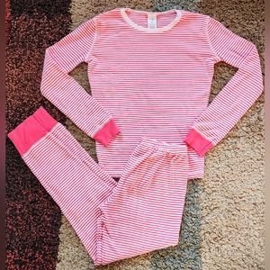 Mini Boden Cotton 2-Piece Pajamas Lomg Johns  12y Stretchy & Soft Fragrance Free